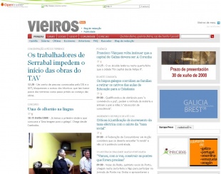 A portada de Vieiros, en portugu&eacute;s (clica na imaxe para ampliar)