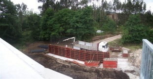 A construción avanza rapidamente (11 de maio)