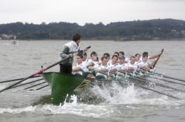 Meira durante unha competici&oacute;n anterior