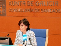 A conselleira de Sanidade, María Xosé Rubio / galizacig.com