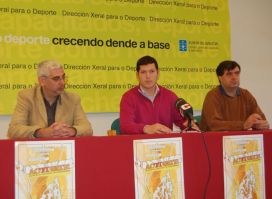Na presentación do programa, Elías Torres, Javier Rico e Xosé Luís Veiga