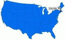 Localizaci&oacute;n de Lincoln, Rhode Island