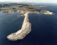 Detalle do dique norte, o de Mor&aacute;s (clique para ampliar)