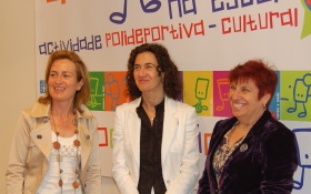 Marta Souto, Ánxela Bugallo e Mª Xosé Pérez Mariño