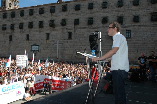 Manifestaci&oacute;n Queremos Galego