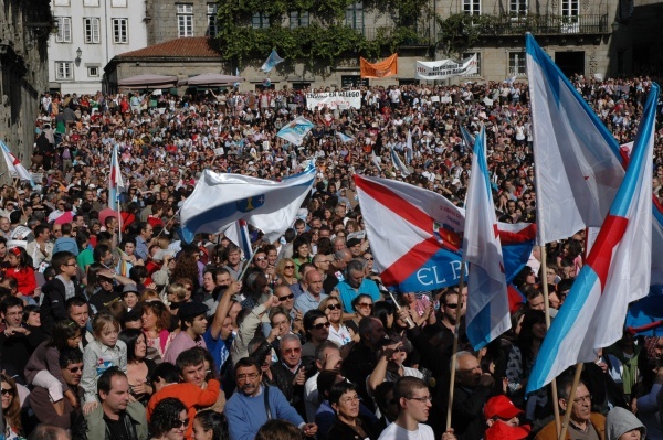 Manifestaci&oacute;n Queremos Galego