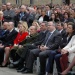 A primeira fila estivo ateigada de co&ntilde;ecidos militantes populares, ag&aacute;s o socialista alcalde de Santiago, S&aacute;nchez Bugallo