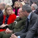 Na foto, o alcalde de Madrid, Alberto Ru&iacute;z Gallard&oacute;n; o ex-presidente da Xunta, Manuel Fraga; e a coordinadora de pol&iacute;tica social do PP e ex-ministra, Ana Pastor.