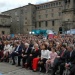 Na Praza do Obradoiro xunt&aacute;ronse milleiros de simpatizantes do Partido Popular