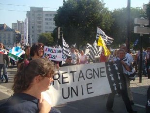 Imaxes da manifestación