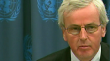 John Holmes, vicesecretario Xeral para Asuntos Humanitarios da ONU / Imaxe: BBC