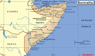 Somalia, no chamado Corno de África