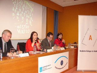 Suso Iglesias, María Bouzas, Manuel Fernández Iglesias e Iolanda Díaz