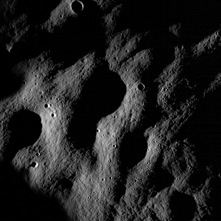 As dúas imaxes captadas pola sonda