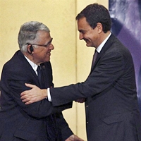 El Fassi (esqu.) e Zapatero