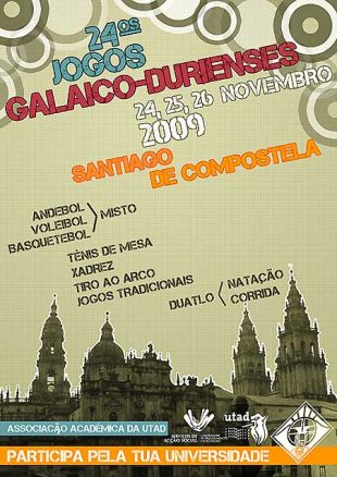 Cartaz da Universidade de Trás-os-Montes e Alto Douro