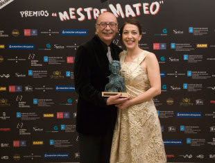 Ernesto Chao recibiu o premio de honra