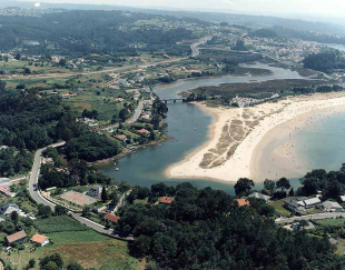 Vista da Praia Grande de Miño/Imaxe: Ministerio de Medio Ambiente