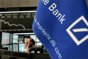 As accións do Deutsche Bank sufriron importantes caídas na bolsa