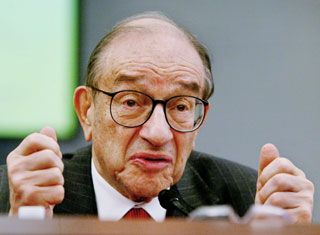 Greenspan presidiu a Fed dende 1987 deica 2006