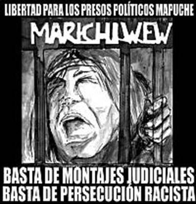 Un "acto solidario" que apoia a loita do pobo mapuche