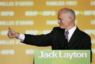 Jack Layton, líder do NPD