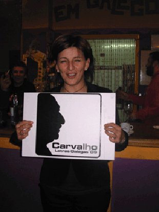 Yolanda Díaz apoiou persoalmente que o Día das Letras 2009 estivese dedicado a Carvalho Calero