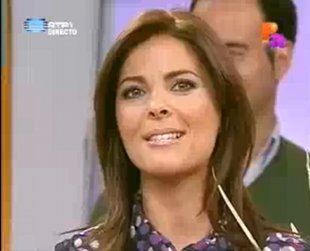 Sónia Araújo, presentadora da Praça da Alegria, na RTP1