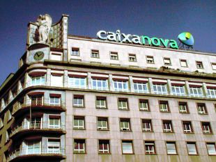 Oficina principal de Caixanova en Vigo