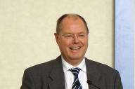 Peer Steinbrück (SPD), ministro alemán de Finanzas