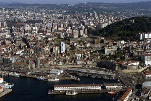 Vigo é unha das grandes cidades onde a presenza do castelán é máis hexemónica
