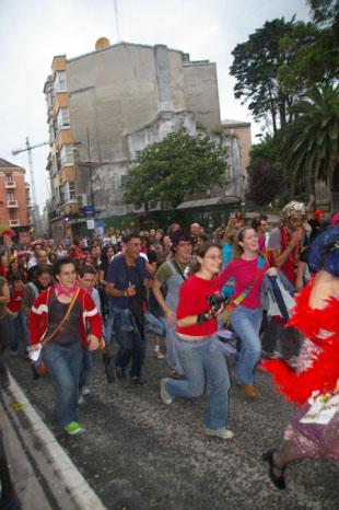 Imaxes da manifestación do pasado ano ma Coruña