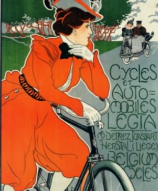 Georges Gaudy. "Cycles et Automobiles Legia", 1898 (detalle)