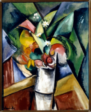 Vlaminck. "Flores", 1910