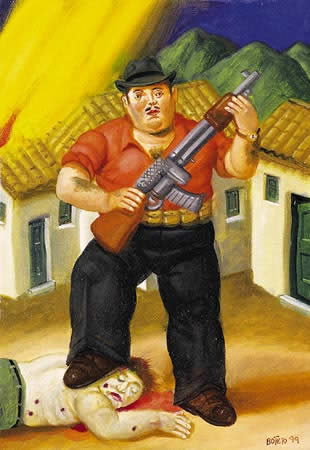 El cazador (Fernando Botero, 1999)