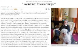 O diario español 'El País' publicou a delirante entrevista o pasado 24 de agosto