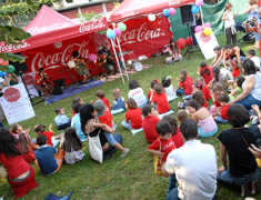 A sesión para os nenos no Lolapop 2008