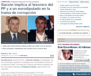 A prensa española faise eco da nova esta cuarta feira
