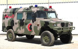 Urovesa vendeu ducias do modelo VAM-TL aos exército marroquí / Foto: Urovesa