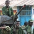 Soldados do goberno interino de Somalia