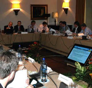 A Comisión do PEBA, no que participa a Xunta, reuniuse en Santiago a comezos de ano / M.V.