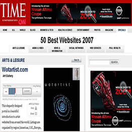 Web da revista Time