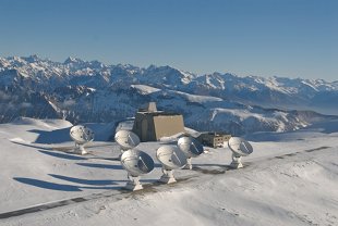 Observatorio do IRAM, nos Alpes / IRAM