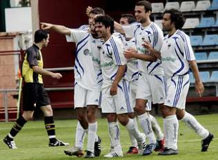 O Montañeiros da Coruña deu o salto este ano á Segunda División B, unha categoría semiprofesional