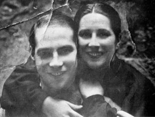 Manuel Calvelo e Isabel Ríos, o 25 de Nadal de 1936 no cárcere de Compostela, pouco antes de que fusilasen o primeiro