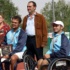 Os tenistas galegos amosan o trofeo de campións