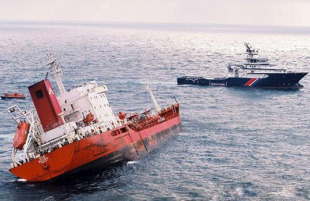 O naufraxio do 'kea', último suceso grave na costa do país