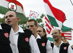Militantes da ultradereita húngara