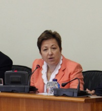 Pilar Farjas en xuño na Comisión de Sanidade do Parlamento