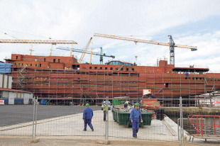 Factoría Naval entrou en concurso de acredores. A maioría en Galiza rematan en extinción.